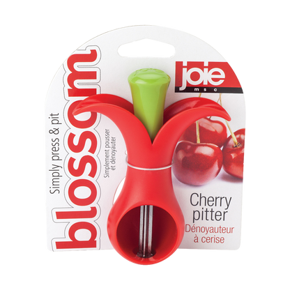 Joie ABS Plastic Blossom Cherry Pitter, 4"
