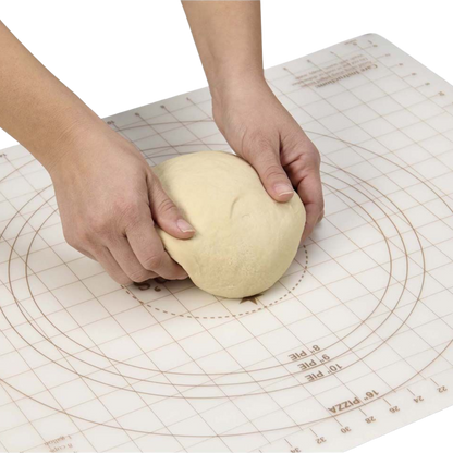 Mrs. Anderson's Baking Non-Slip Plastic Pastry Rolling Mat with Measurement Guides, 18" x 24"