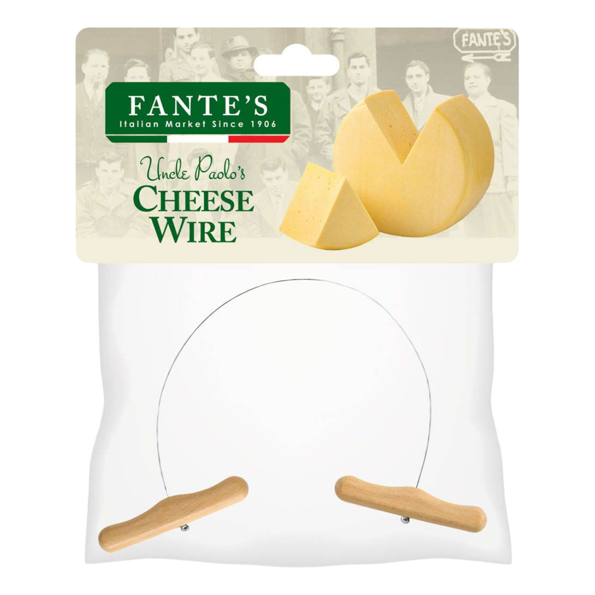 Fante's Stainless Steel Uncle Paolo's Cheese Wire, 12"