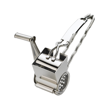 Browne 746607 Stainless Steel Rotary Cheese Grater, 8"