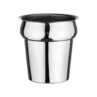 Browne 575584 Stainless Steel Vegetable Inset 7.5" Dia., 4.1 qt
