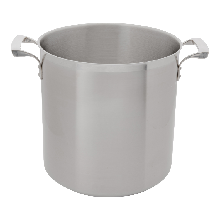 Browne 5723932 Thermalloy Stainless Steel Stock Pot 13" Dia., 32 qt