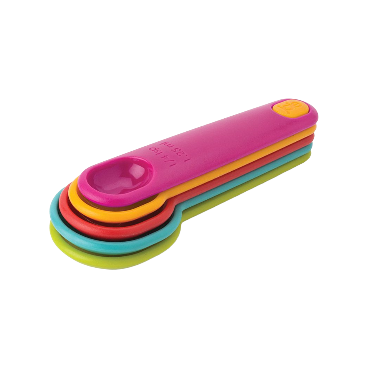 Joie Plastic Nesting Measuring Spoon Set, 5-Piece