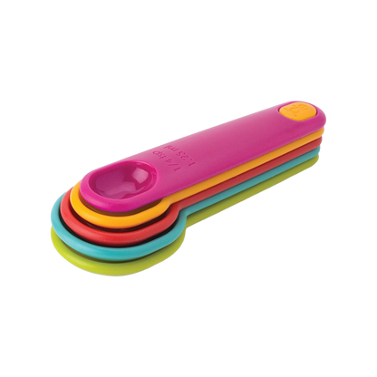 Joie Plastic Nesting Measuring Spoon Set, 5-Piece
