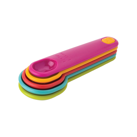 Joie Plastic Nesting Measuring Spoon Set, 5-Piece