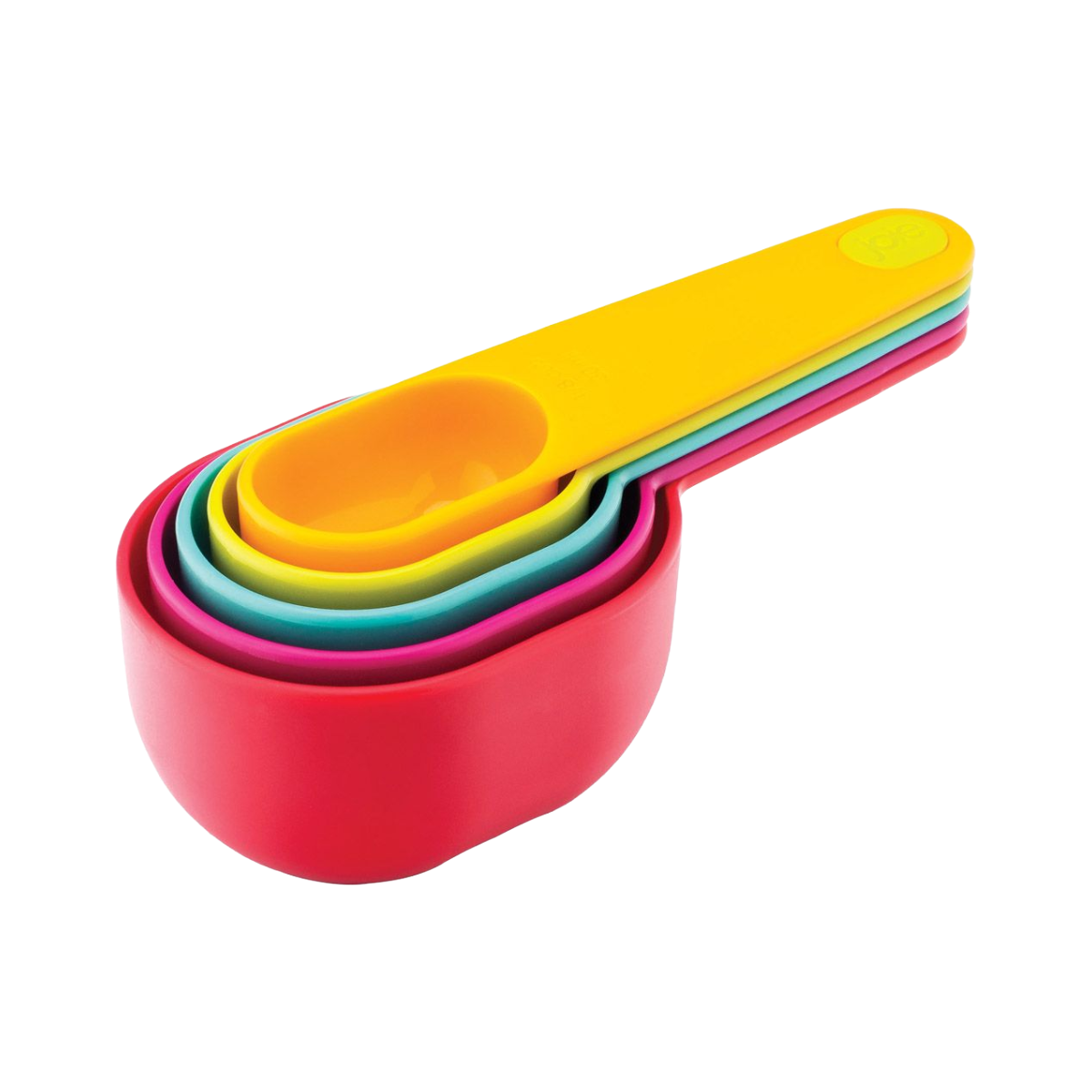 Joie Plastic Nesting Measuring Cup Set, 5-Piece