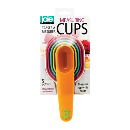 Joie Plastic Nesting Measuring Cup Set, 5-Piece