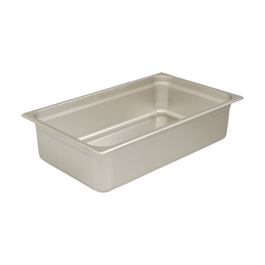 Browne 5781106 Stainless Steel Anti-Jam Full Size Steam Table Pan 6" Deep, 21.2 qt