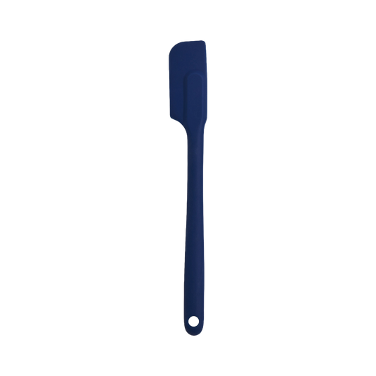 Mrs. Anderson's Baking Silicone Slim Spatula, Navy, 10"