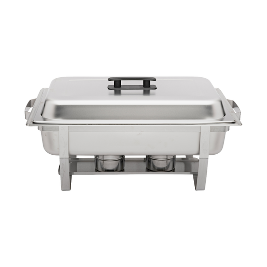 Browne 575126 Stainless Steel Full Size Rectangular Chafer, 9 qt