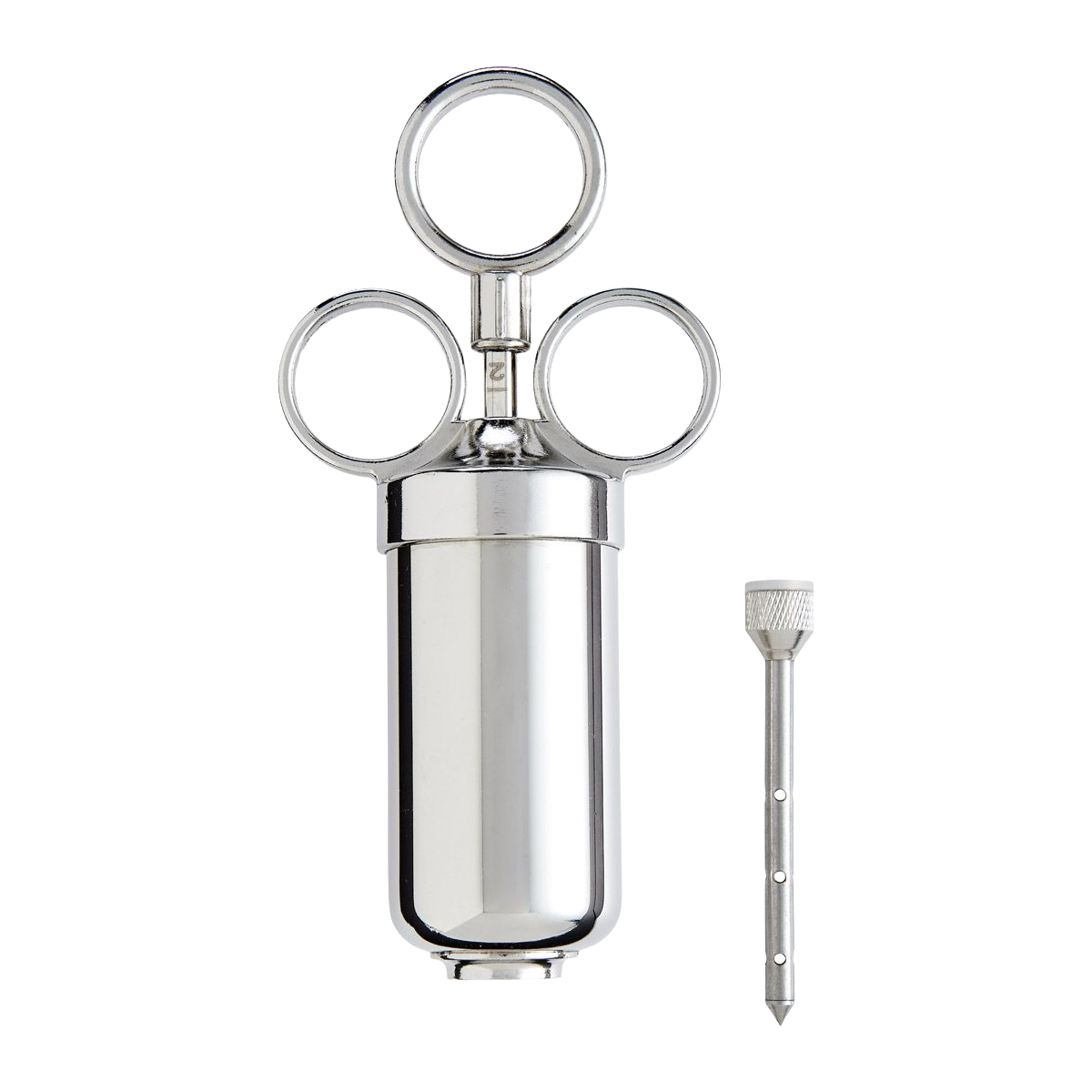 HIC Kitchen Roasting Meat Marinade Injector, 2 oz