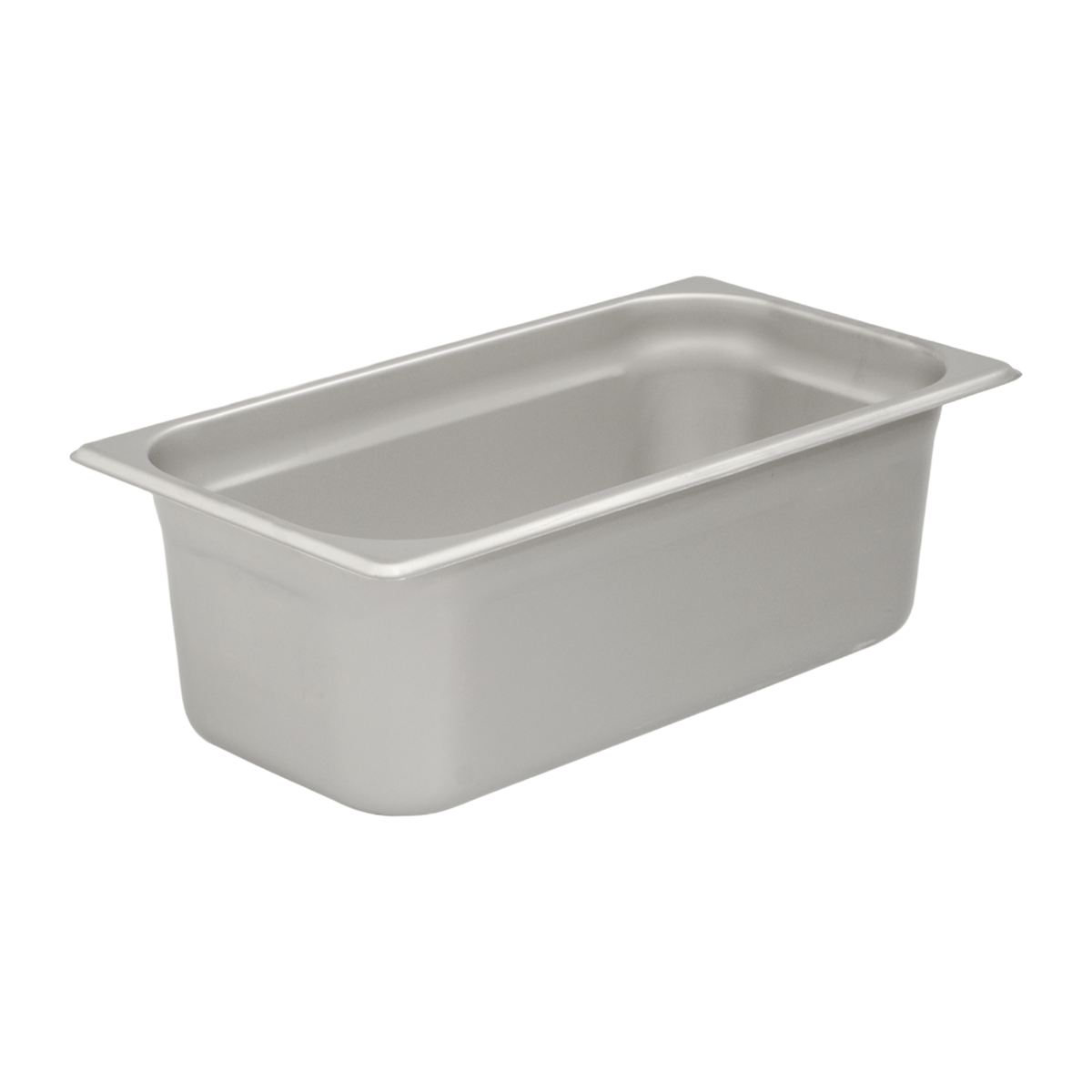 Browne 5781306 Stainless Steel Anti-Jam One-Third Size Steam Table Pan 6" Deep, 6.1 qt