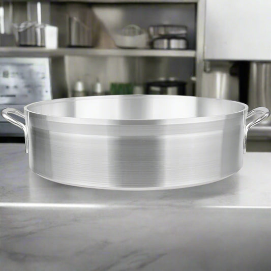 Vollrath Aluminum Natural Finish Brazier 28 Qt. 67228