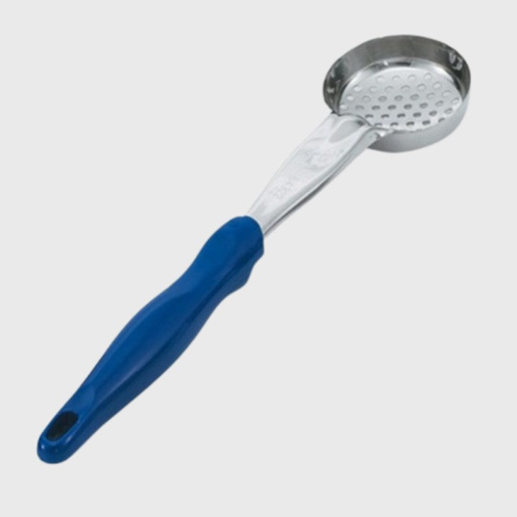 Vollrath Perforated Spoodle Heavy Duty 2 oz. Blue Handle