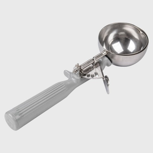 Vollrath Disher 4 oz. Size 8 Gray Handle