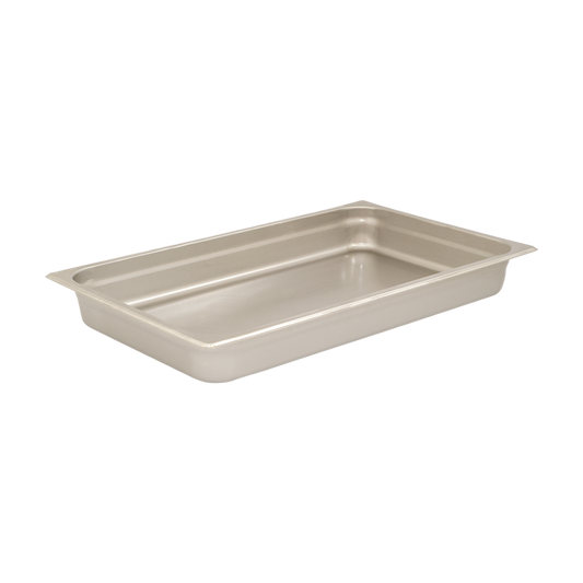 Browne 5781102 Stainless Steel Anti-Jam Full Size Steam Table Pan 2.5" Deep, 8.2 qt