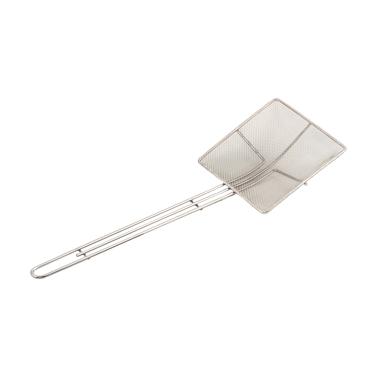 Browne 571922 One-Piece Stainless Steel Medium Mesh Skimmer, 6.5"