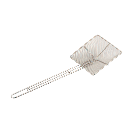 Browne 571922 One-Piece Stainless Steel Medium Mesh Skimmer, 6.5"