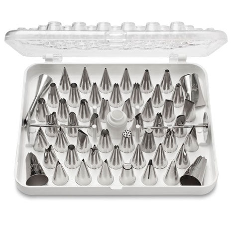 Ateco 55-Piece Piping Tip Decorating Tube Set 783