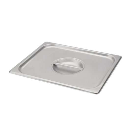 Browne 22240 Solid Steam Table Pan Cover, 1/2 Size Long