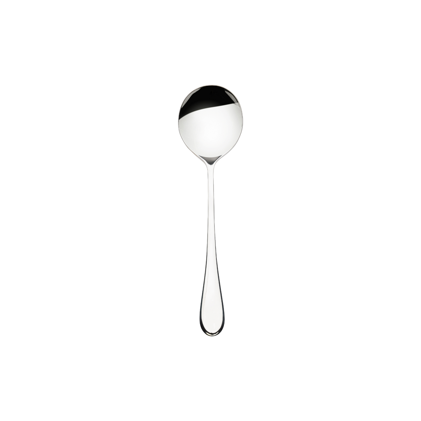 Browne 501417 Lumino Stainless Steel Bouillon Spoon, 7" (12-Pack)