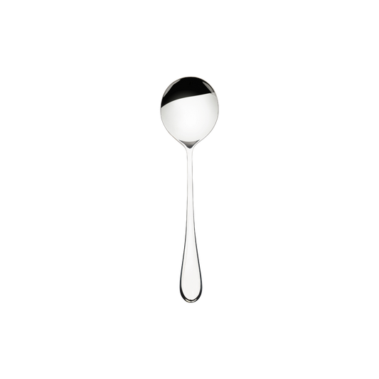 Browne 501417 Lumino Stainless Steel Bouillon Spoon, 7" (12-Pack)