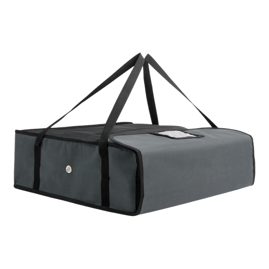 Browne 575391 Polyester Insulated Pizza Delivery Bag, 20" x 20" x 6.5"
