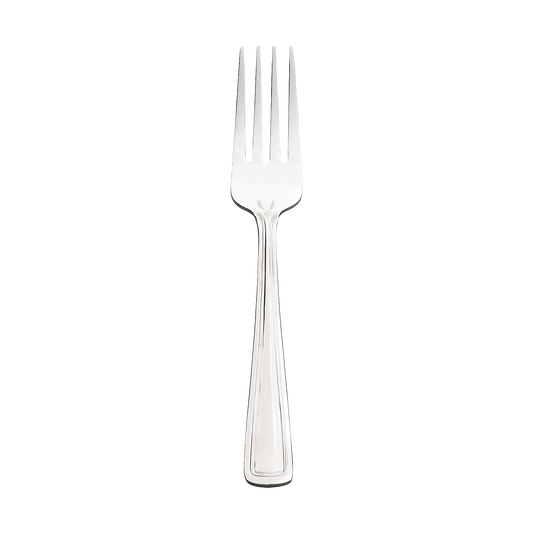 Browne 502603 18/0 Stainless Steel Royal Dinner Fork, 7.4"