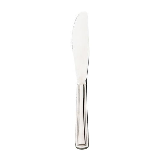 Browne 502604 Royal 13/0 Stainless Steel Serrated Dinner Knife, 8.7"