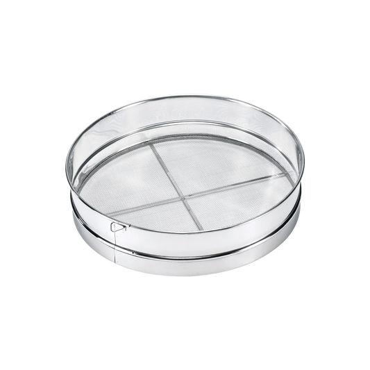 Browne 574142 Stainless Steel 16 Mesh Rim Sieve, 12"