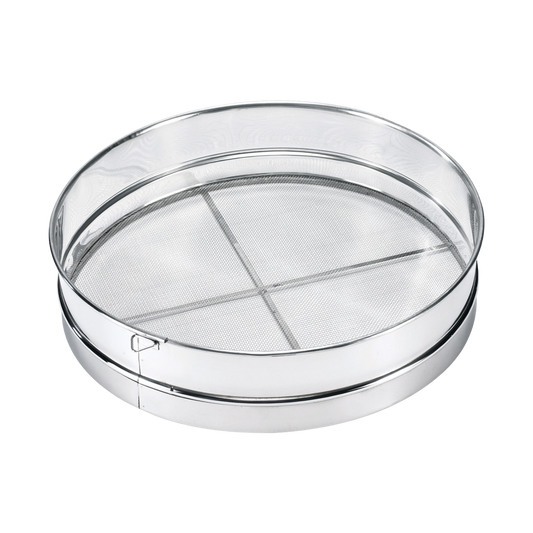 Browne 574146 Stainless Steel 16 Mesh Rim Sieve, 16"
