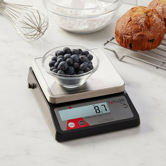 Taylor Black Digital Portion Scale 11 lb. 1020NFS