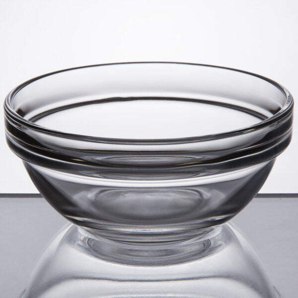 Cardinal Stackable Ingredient Glass Bowl 5 oz. E9157