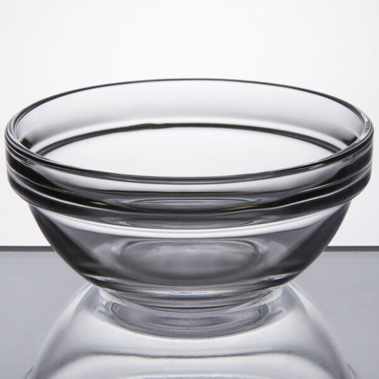 Cardinal Stackable Ingredient Glass Bowl 5 oz. E9157