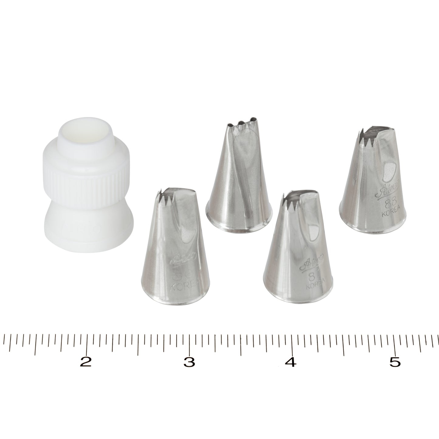Ateco Stainless Steel Piping Tip Ruffle #88