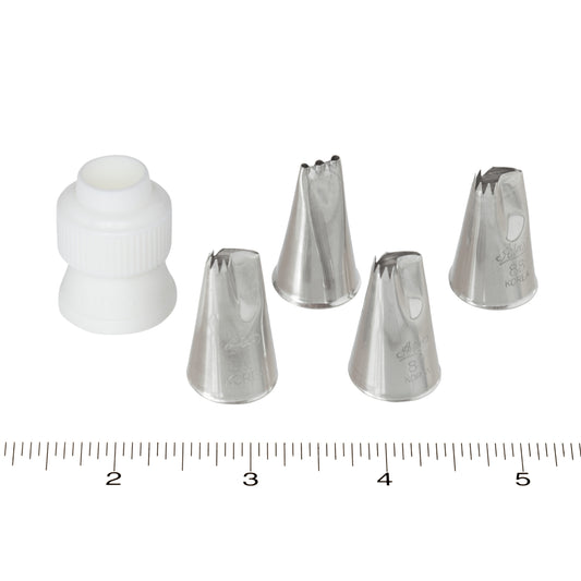 Ateco Stainless Steel Piping Tip Ruffle #88