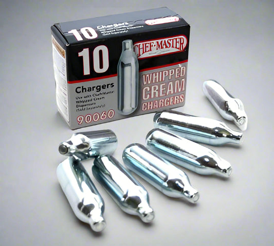 Chef Master N2O Whipped Cream Charger 90060 - 10/Pack