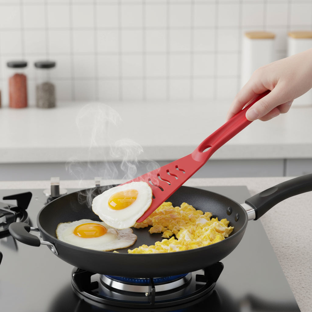 Chef Master™ Red Nylon High Heat Turner 13.3"L x 3.75"W 90211