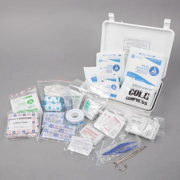 First Aid Kit 104 Piece Set 25 Person