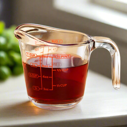 Anchor Hocking Glass Measuring Cup 8oz. 55175AHG18 - 600005