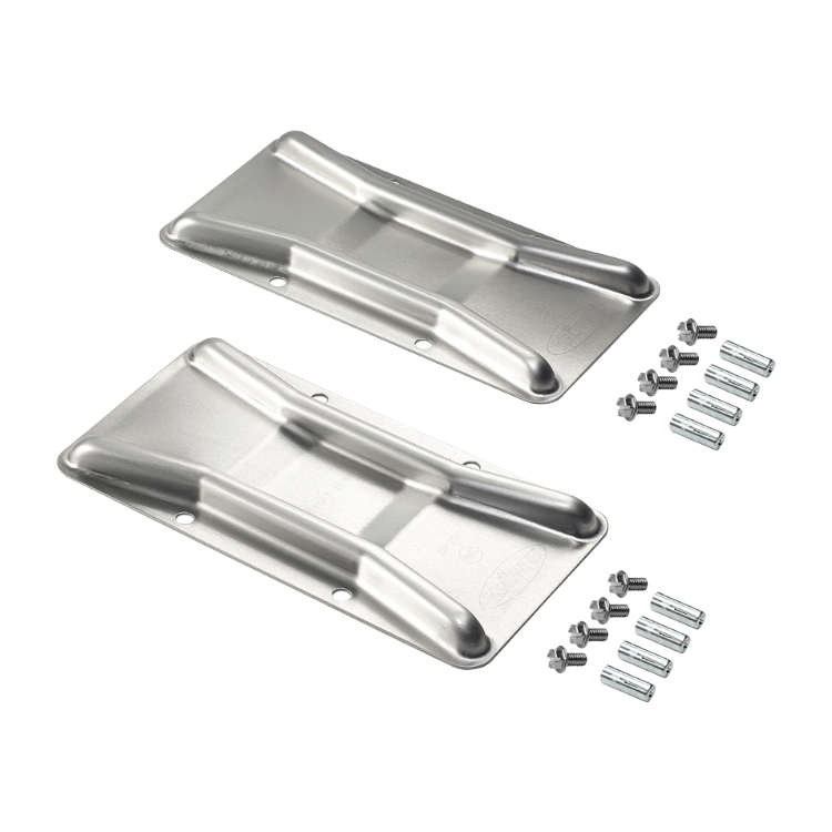 Krowne Stainless Steel Front Caster Positioning Set