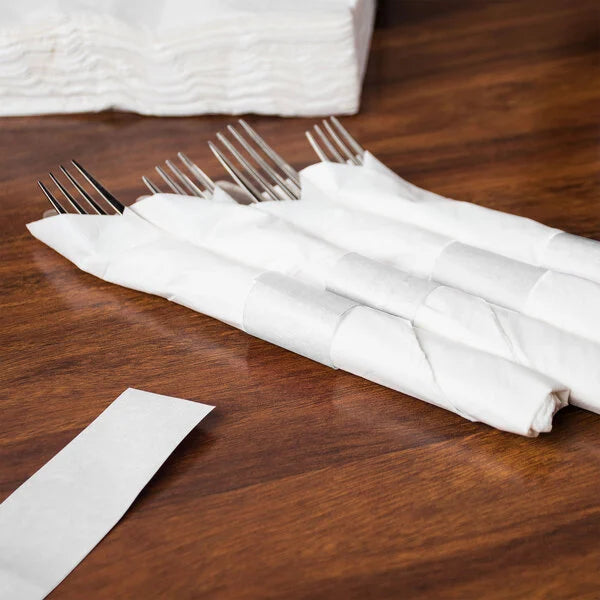 Napkin Band White - 2000/Box