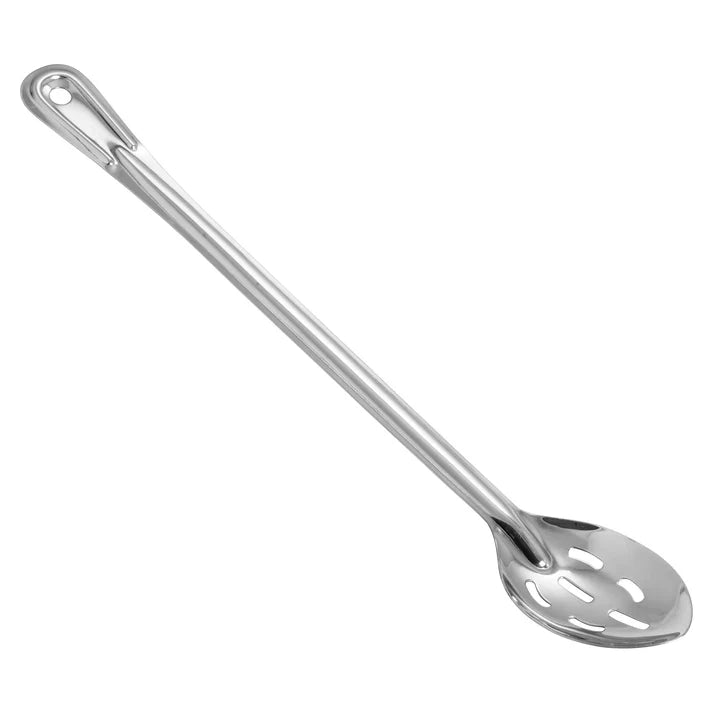 Winco Basting Spoon Slotted With 1.5 mm Stainless Steel 18" BSST-18
