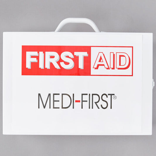 First Aid Kit Cabinet Class B 438 Piece Set