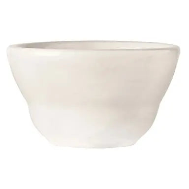 Yanco Ultima Bright White Round Rolled Edge Stoneware Bouillon Cup 7 oz. AC-4 - 36/Case