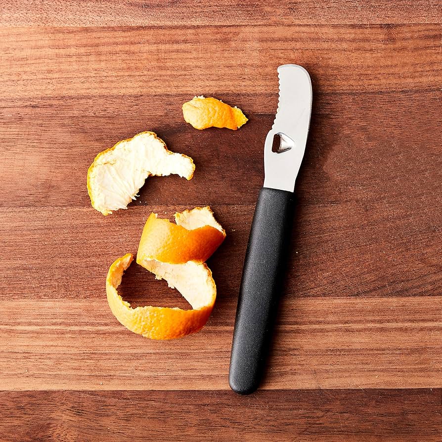 Mercer Culinary Stainless Steel Orange Peeler 6.5" M15800