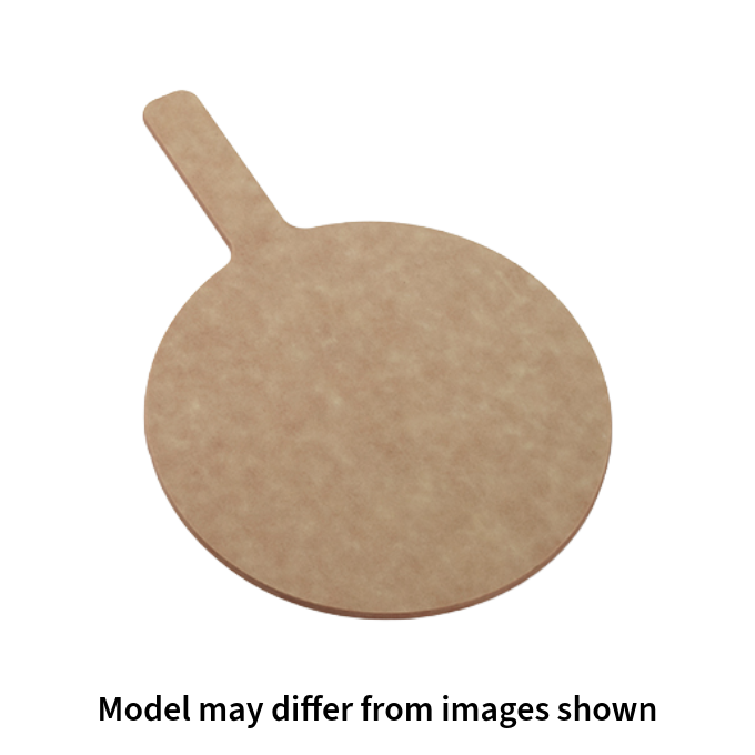 American Metalcraft MP1217 12" Round Pressed Wood Pizza Peel, 17"L
