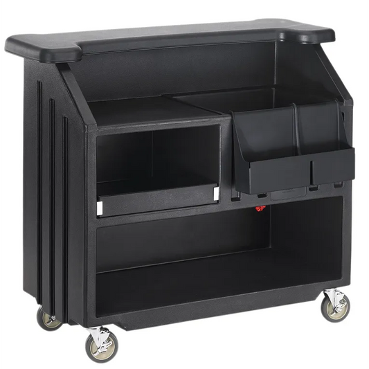Cambro Cambar® Portable Bar 54"L Black