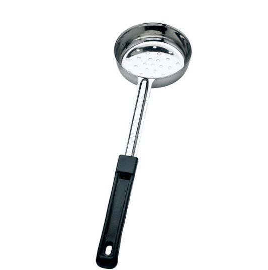 Browne Red Food Portioner Perforated Stainless Steel 6 oz. 5757461