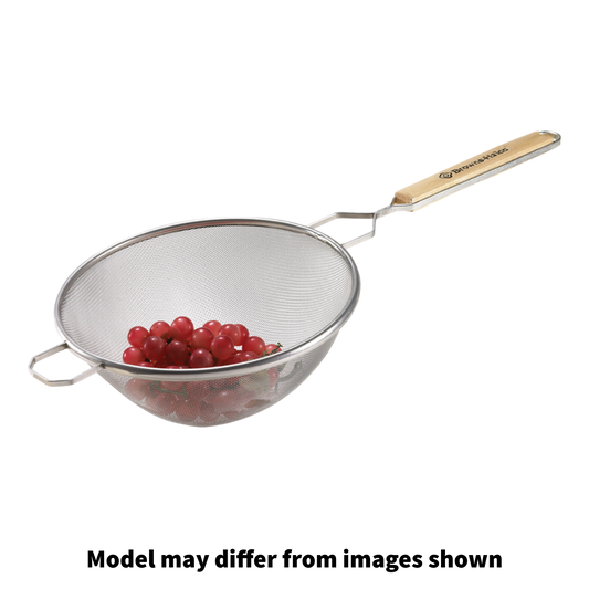Browne 9098 Tinned Single Fine Mesh Strainer, 8"